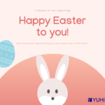 YUHIRO wünscht frohe Ostern!